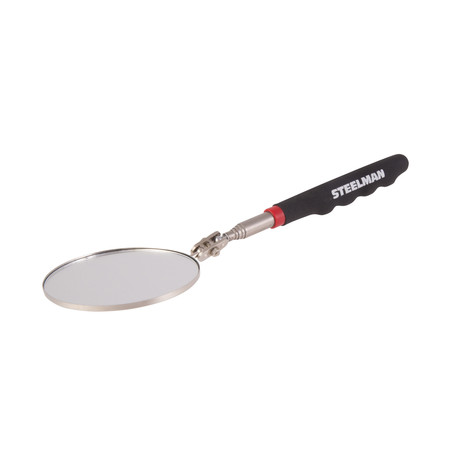 STEELMAN 29" Telescoping 3.25" Round Inspection Mirror 41820